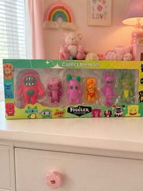 Fuggler Funny Ugly Monster Figure Set – 6 Pack Collectible Toys New in Box